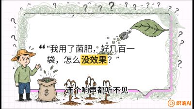 第4节（活化篇）： 土壤里的&ldquo;雇佣兵&rdquo;&mdash;&mdash;如何用菌剂以小博大，解决死棵难题，课程：《揭秘土壤的秘密：让土地帮你赚钱》#识农AI