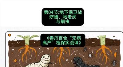 第04节：地下保卫战&mdash;&mdash;蛴螬、地老虎与螨虫 ，课程：《卷丹百合&ldquo;无病高产&rdquo;植保实战课》#识农AI