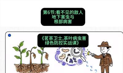 第06节：看不见的敌人&mdash;&mdash;地下害虫与根部病害，课程：《茗茶卫士&mdash;&mdash;茶叶病虫害绿色防控实战课》#识农AI