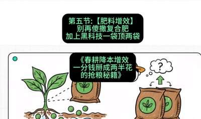 第五节：【肥料增效】别再傻撒复合肥，加上&ldquo;黑科技&rdquo;一袋顶两袋